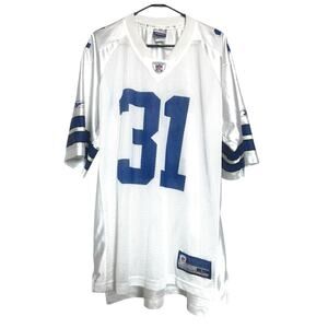 Vintage Reebok NFL Dallas Cowboys Roy Williams #31 Jersey Sz L On Field White